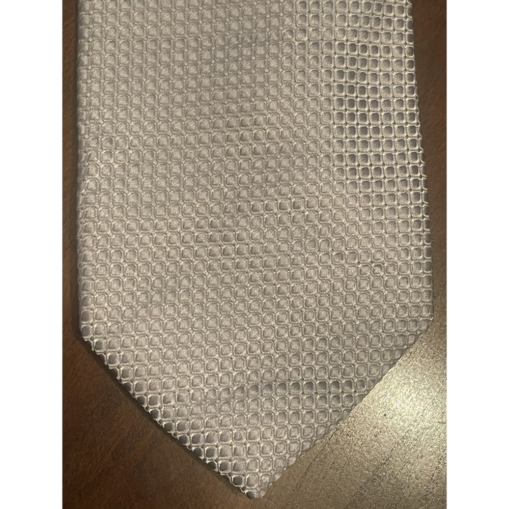 Laurant Bennet Gray 100% Polyester Men’s Neck Tie
